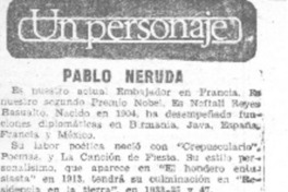 Pablo Neruda.