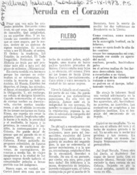 Neruda en el corazón