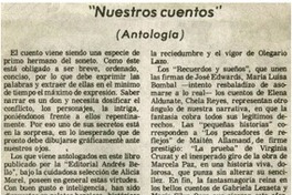 Nuestros cuentos"