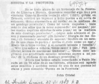 Neruda y la provincia