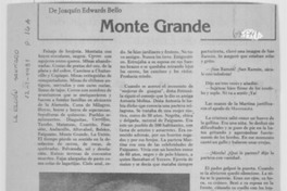 Monte grande