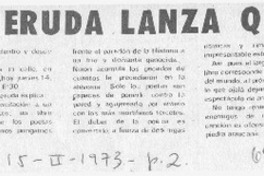 Libro de Neruda lanza Quimantú.