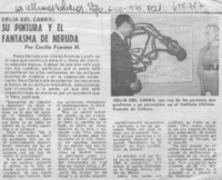 Su pintura y el fantasma de Neruda