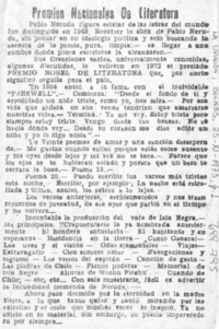 Premios nacionales de literatura.