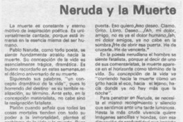 Neruda y la muerte