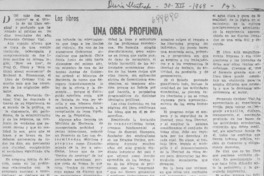Una obra profunda