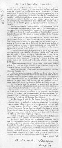 Carlos Ossandón Guzmán