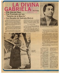 La divina Gabriela