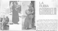 La Rubia Gabriela.