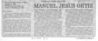 Manuel Jesús Ortiz.