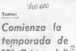 Comienza la temporada de "El Triángulo".