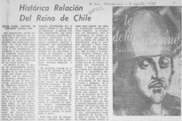 Histórica relación del reino de Chile