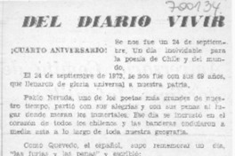 ¡Cuarto aniversario!