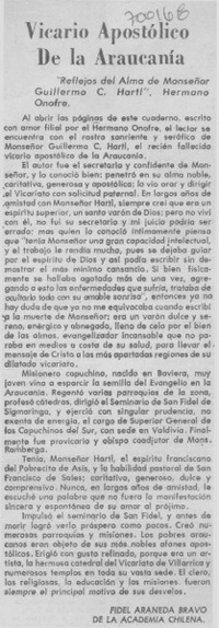 Vicario apostólico de la araucanía