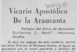 Vicario apostólico de la araucanía