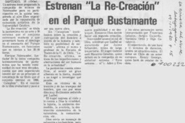 Angeles y Arcángeles en Parque Bustamante.