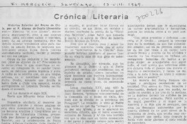 Histórica relación del reyno de Chile