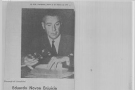 Eduardo Novoa enjuicia Los transplantes de corazón.