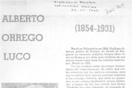 Alberto Orrego Luco.