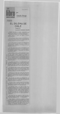 El dilema de Chile