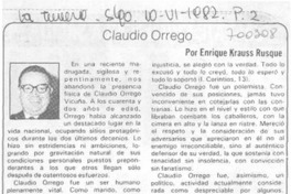 Claudio Orrego