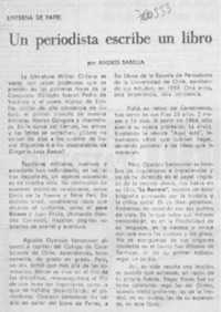 Un periodista escribe un libro