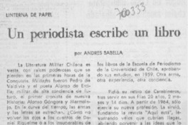 Un periodista escribe un libro