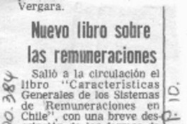 Nuevo libro sobre las remuneraciones.