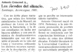 Los recodos del silencio