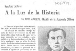 A la luz de la historia