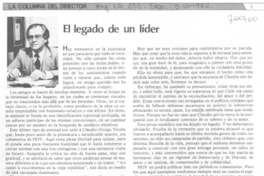 El legado de un líder