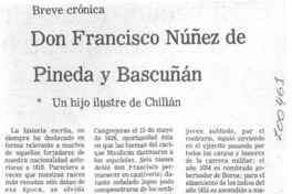 Don Francisco Núñez de Pineda y Bascuñán
