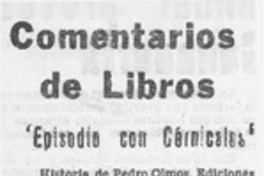 Episodio con cernícalos