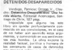 Detenidos desaparecidos.