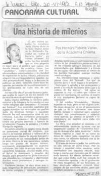 Una historia de milenios