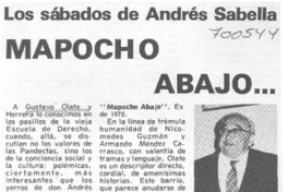 Mapocho abajo --