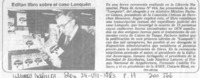 Editán libro sobre el caso Lonquén.