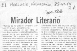 Mirador literario