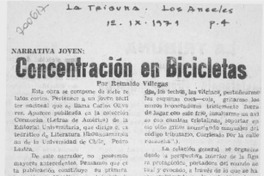 Concentración de bicicletas