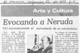 Evocando a Neruda