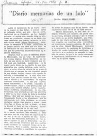 Diario memorias de un lolo"