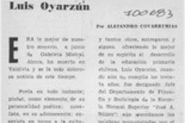 Luis Oyarzún