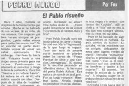 El Pablo risueño
