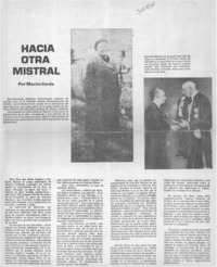 Hacia otra Mistral