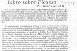 Libro sobre Picasso