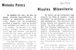 Nicolás Mihovilovic