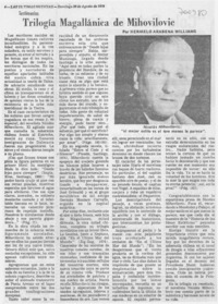 Trilogía magallánica de Mihovilovic