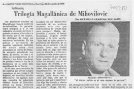 Trilogía magallánica de Mihovilovic