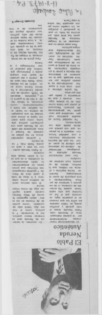 El Pablo Neruda auténtico