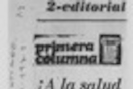 A la salud de Neruda!